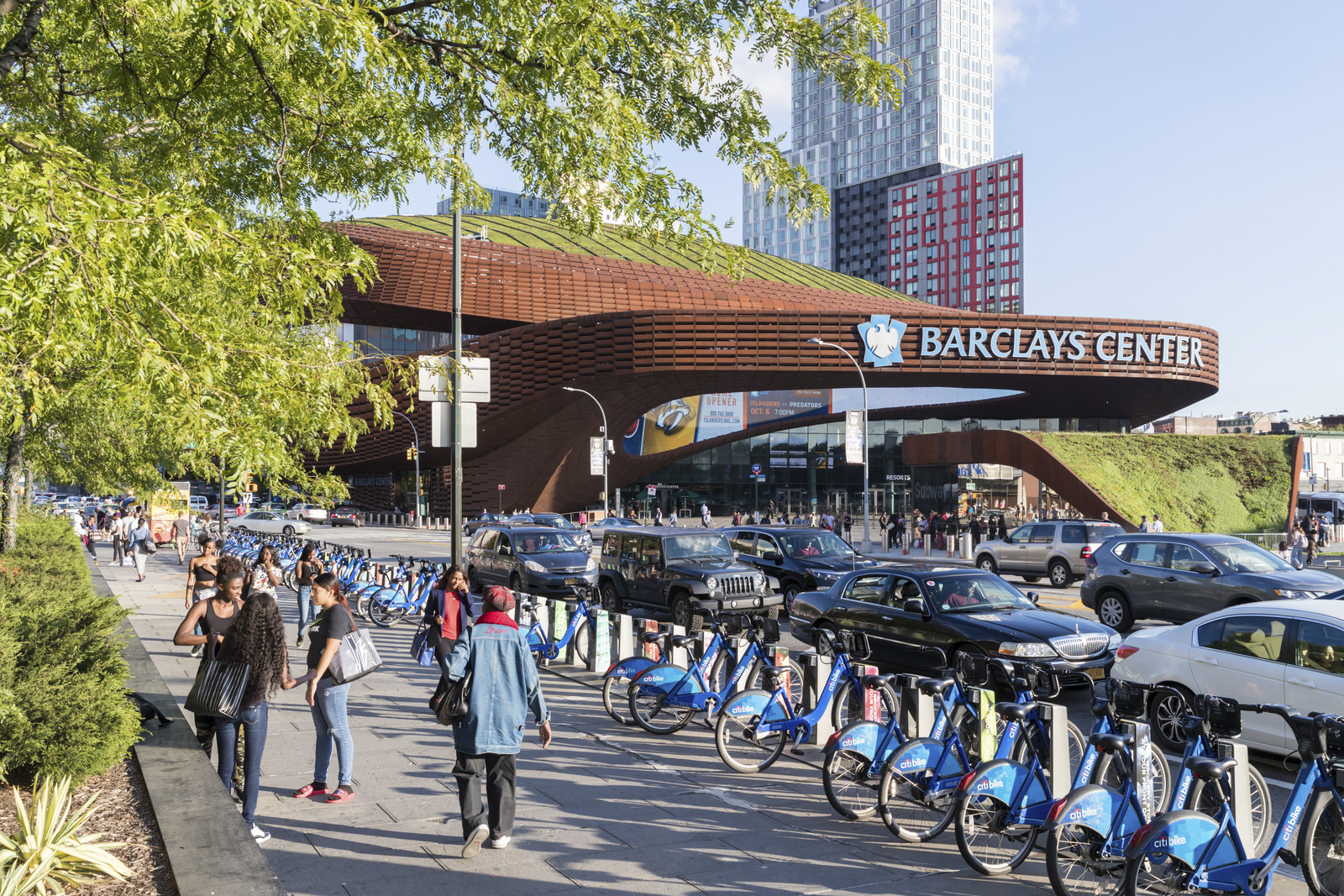 The Barclays Center team store moves to Flatbush Ave. and changes