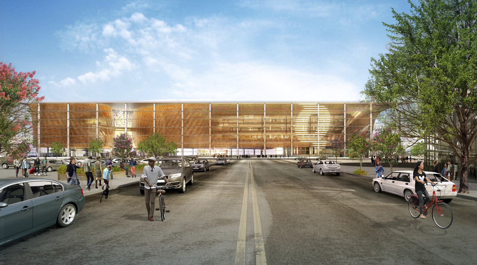 Rocket Mortgage Fieldhouse Arena  Shop architects, Concrete cladding,  Architect design